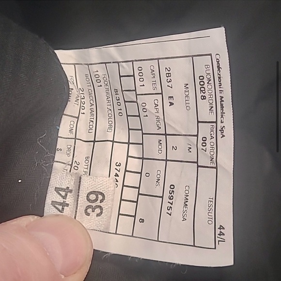 Armani Collezioni Dark Gray Men's Suit - Picture 7 of 12